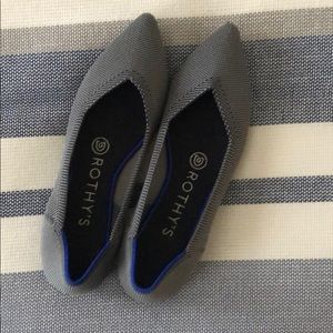 Cloud grey Birdseye Rothy’s Sz 6